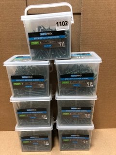 7 X TUBS OF NOVIPRO STICK-FIT EXTERIOR SCREWS: LOCATION - AR3