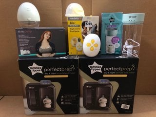 QTY OF ASSORTED BABY CARE ITEMS TO INCLUDE TOMMEE TIPPEE PERFECT PREP FORMULA MAKER: LOCATION - BR8