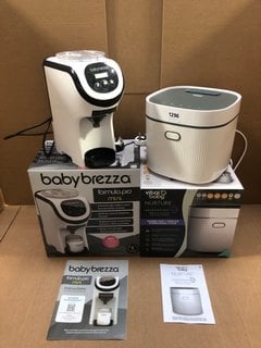 2 X ASSORTED BABY CARE ITEMS TO INCLUDE BABY BREZZA MINI FORMULA MAKER: LOCATION - BR8