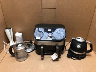 QTY OF ASSORTED HOUSEHOLD ITEMS TO INCLUDE KITCHEN AID KETTLE: LOCATION - BR9