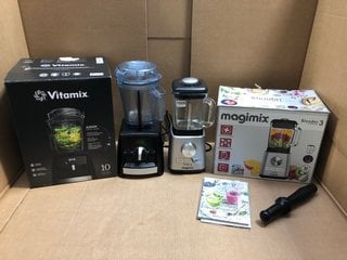 2 X ASSORTED ITEMS TO INCLUDE VITAMIX FOOD PROCESSOR: LOCATION - BR10