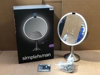 SIMPLE HUMAN SENSOR MIRROR TRIO MAX RRP £299: LOCATION - BR11