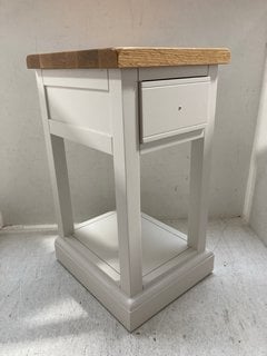 1 DRAWER TABLE LAMP: LOCATION - BR14