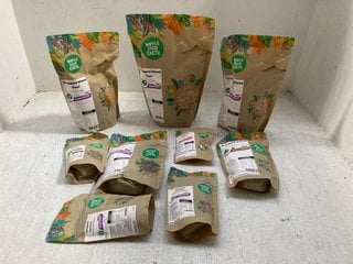 QTY OF ASSORTED FOOD ITEMS TO INCLUDE WHOLE FOOD EARTH CHOPPED MIXED PEEL ( B.B DATE 30.11.2024 ): LOCATION - BR16