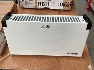 BELDRAY 2000W CONVECTOR STYLE HEATER IN WHITE: LOCATION - BR2