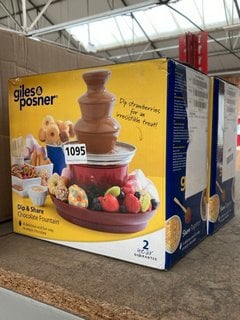 2 X GILES & POSNER DIP & SHARE CHOCOLATE FOUNTAIN MACHINES: LOCATION - BR6