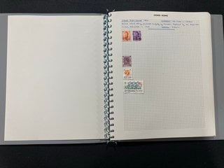 A DETAILED COLLECTOR'S STAMP ALBUM WITH VINTAGE INTERNATIONAL CONTENTS: LOCATION - CR8