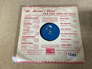 AN ELVIS PRESLEY 78RPM RECORD, ALL SHOOK UP B/W THAT'S WHEN YOUR HEARTACHES BEGIN: LOCATION - CR9