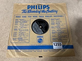 A FATS DOMINO 78RPM RECORD, BLUEBERRY HILL B/W I CAN'T GO ON: LOCATION - CR9