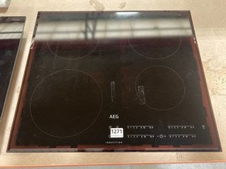 AEG 60CM INDUCTION HOB: MODEL IKB64401FB - RRP £299: LOCATION - BR10