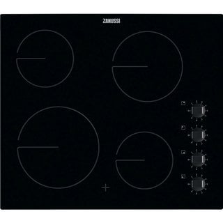 ZANUSSI 60CM CERAMIC HOB: MODEL ZHRN640K - RRP £219: LOCATION - B5