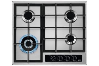 AEG 6000 60CM SLIMLINE GAS HOB : MODEL HGB64420YM - RRP £379: LOCATION - B7