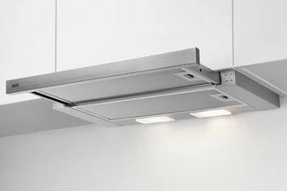 AEG 3000 SERIES 60CM TELESCOPIC COOKER HOOD : MODEL DPB3632S - RRP £259: LOCATION - B7