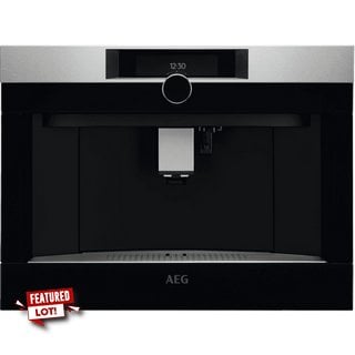 AEG BUILT IN COFFEE MACHINE: MODEL KKK994500M - RRP £1849: LOCATION - B8