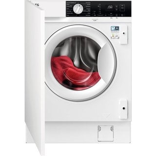 AEG 8KG WASH/4KG DRY BUILT IN WASHER DRYER: MODEL LX6WG84634BI - RRP £699: LOCATION - B5