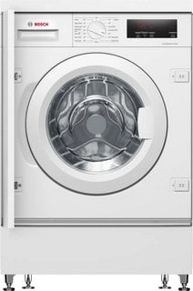 BOSCH 8KG INTEGRATED WASHING MACHINE: MODEL WIW28302GB - RRP £749 . JOHN PYE TECHNICAL WHITE GOODS CONDITION REPORT: UNIT POWERED UP, NO ERROR CODE APPARENT, FASCIA INSPECTION PASS. DATE OF CHECK 29.