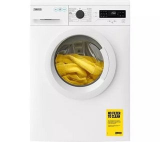 ZANUSSI 7KG WASHING MACHINE: MODEL ZWF744B3PW - RRP £469: LOCATION - B4