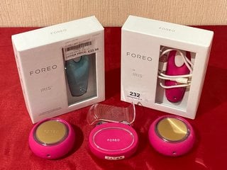 5 X ASSORTED BEAUTY PRODUCTS TO INCLUDE FOREO BEAR FACIAL TONING DEVICE IN FUCHSIA - RRP £319: LOCATION - LUXURY