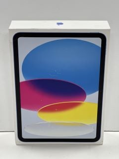 APPLE IPAD (10TH GEN) WI-FI 64 GB TABLET WITH WIFI IN BLUE: MODEL NO A2696 (WITH BOX & ALL ACCESSORIES) [JPTM126705]. THIS PRODUCT IS FULLY FUNCTIONAL AND IS PART OF OUR PREMIUM TECH AND ELECTRONICS