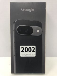 GOOGLE PIXEL 9 256GB SMARTPHONE IN OBSIDIAN: MODEL NO GUR25 (WITH BOX & ACCESSORIES) [JPTN41642]. THIS PRODUCT IS FULLY FUNCTIONAL AND IS PART OF OUR PREMIUM TECH AND ELECTRONICS RANGE