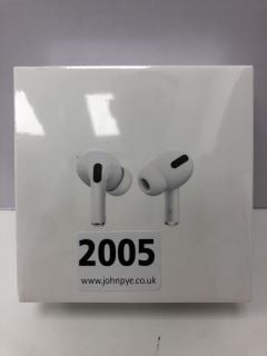 APPLE AIRPODS PRO EARPHONES IN WHITE: MODEL NO A2083 A2084 A2190 (WITH BOX) [JPTN41854]. (SEALED UNIT). THIS PRODUCT IS FULLY FUNCTIONAL AND IS PART OF OUR PREMIUM TECH AND ELECTRONICS RANGE