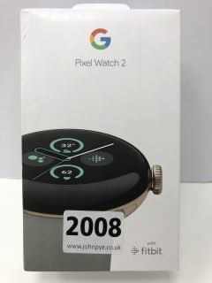 GOOGLE PIXEL WATCH 2 SMARTWATCH: MODEL NO G4TSL, GQ6H2 (WITH BOX) [JPTN41857]. (SEALED UNIT). THIS PRODUCT IS FULLY FUNCTIONAL AND IS PART OF OUR PREMIUM TECH AND ELECTRONICS RANGE