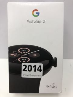 GOOGLE PIXEL WATCH 2 SMARTWATCH: MODEL NO G4TSL, GQ6H2 (WITH BOX) [JPTN41883]. (SEALED UNIT). THIS PRODUCT IS FULLY FUNCTIONAL AND IS PART OF OUR PREMIUM TECH AND ELECTRONICS RANGE