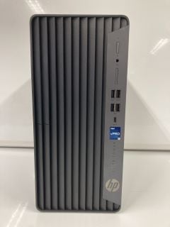 HP ELITE TOWER 800 G9 DESKTOP 500GB PC (ORIGINAL RRP - £550) IN BLACK: MODEL NO 5V907EA#ABE (BOXED WITH MANUFACTURE ACCESSORIES (NO POWER CABLE)). 12TH GEN INTEL CORE I5-12500, 16GB RAM, , INTEL UHD