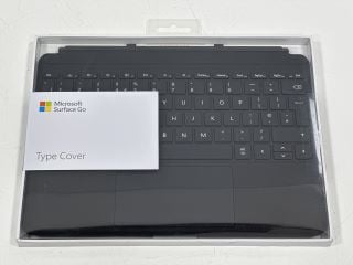 MICROSOFT SURFACE GO TYPE COVER TABLET ACCESSORY: MODEL NO 1840 (WITH BOX) [JPTM126712]. (SEALED UNIT). THIS PRODUCT IS FULLY FUNCTIONAL AND IS PART OF OUR PREMIUM TECH AND ELECTRONICS RANGE