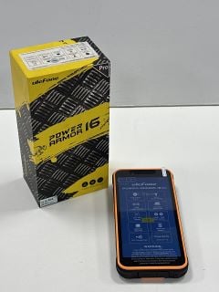 ULEFONE POWER ARMOR 16 PRO 64 GB SMARTPHONE IN ORANGE. (WITH BOX & ALL ACCESSORIES). NETWORK UNLOCKED [JPTM126741]. THIS PRODUCT IS FULLY FUNCTIONAL AND IS PART OF OUR PREMIUM TECH AND ELECTRONICS RA