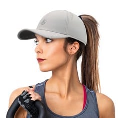 15 X GISDANCHZ RUNNING HAT FOR WOMEN WITH PONYTAIL HOLE WOMENS PONYTAIL HAT TENNIS GOLF SPORT WORKOUT EXERCISE GYM RUNNER HATS QUICK DRY PERFORMANCE PONYBACK BASEBALL HATS WITH PONYTAIL HOLE, LIGHT G