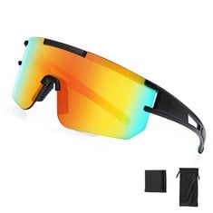 16 X ZHABAO POLARIZED SPORTS SUNGLASSES FOR MEN AND WOMEN, COOL SPORTS GLASSES FOR OUTDOOR BASEBALL CYCLING RUNNING FISHING GOLF, C06 - TOTAL RRP £180: LOCATION - C RACK