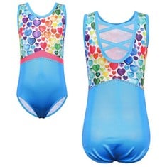 36 X HUAANIUE GIRL BALLET LEOTARD SLEEVELESS GYMNASTICS LEOTARD LONG BALLET LEOTARD TIEDYE DANCE SPORTWEAR GYM GIRLS BLUE BLACK ATHLETIC LEOTARDS BALLET DRESS KIDS DANCEWEAR COSTUME - TOTAL RRP £419: