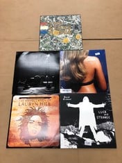 QUANTITY OF ITEMS TO INCLUDE LUCK AND STRANGE  [VINYL]: LOCATION - A RACK