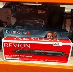 QUANTITY OF HEALTH & BEAUTY ITEMS TO INCLUDE REVLON HAIR TOOLS RVHA6017UK TANGLE  HOT AIR STYLER, BLACK: LOCATION - B RACK