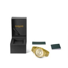 GAMAGES OF LONDON LADIES BARONESS DIAMOND IN GOLD WHITE WATCH SKU:GAW372 £605 : LOCATION - A