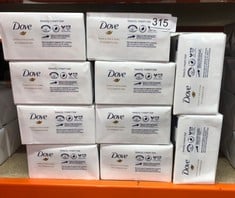 QUANTITY OF HEALTH & BEAUTY ITEMS TO INCLUDE DOVE ORIGINAL BEAUTY BAR WITH ¼ MOISTURISING CREAM SOAP FOR SOFTER, SMOOTHER, HEALTHIER-LOOKING SKIN 4X 90 G: LOCATION - B RACK