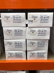 QUANTITY OF HEALTH & BEAUTY ITEMS TO INCLUDE DOVE ORIGINAL BEAUTY BAR WITH ¼ MOISTURISING CREAM SOAP FOR SOFTER, SMOOTHER, HEALTHIER-LOOKING SKIN 4X 90 G: LOCATION - B RACK