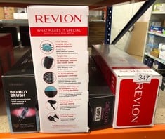 QUANTITY OF HEALTH & BEAUTY ITEMS TO INCLUDE REVLON SALON ONE-STEP HAIR DRYER & VOLUMISER WITH SECTIONING COMB INCLUDED (FOR MID TO LONG HAIR, ONE-STEP TECHNOLOGY, 2-IN-1 STYLING TOOL, IONIC & CERAMI