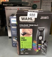 QUANTITY OF HEALTH & BEAUTY ITEMS TO INCLUDE WAHL COLOUR TRIM 8-IN-1 MULTIGROOM, COLOUR CODED LENGTHS, MENS BODY TRIMMERS, FACE AND BODY GROOMING, BEARD TRIMMERS MEN, RECHARGEABLE TRIMMER, CORDLESS T