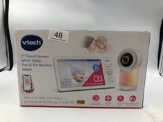 VTECH RM7768HD VIDEO BABY MONITOR WITH WIFI,360Â PAN&TILT CAMERA,BABY MONITOR WITH 7"TOUCH SCREEN,1080P HD VIDEO,135°WIDE VIEW,NIGHT LIGHT,NIGHT VISION,TEMPERATURE SENSOR,SMART/WIFI/REMOTE CONNECTION