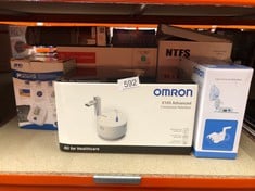 QUANTITY OF HEALTH & BEAUTY ITEMS TO INCLUDE OMRON C803 COMPACT COMPRESSOR NEBULISER - LIGHTWEIGHT, LOW NOISE, USER-FRIENDLY DEVICE, PERFECT FOR ADULTS AND CHILDREN IN TREATING RESPIRATORY CONDITIONS