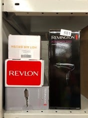 QUANTITY OF HEALTH & BEAUTY ITEMS TO INCLUDE REVLON SALON ONE-STEP HAIR DRYER & VOLUMISER WITH SECTIONING COMB INCLUDED (FOR MID TO LONG HAIR, ONE-STEP TECHNOLOGY, 2-IN-1 STYLING TOOL, IONIC & CERAMI