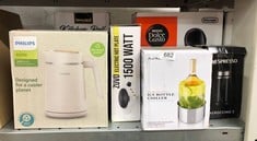 QUANTITY OF KITCHEN & APPLIANCES ITEMS TO INCLUDE PHILIPS ECO CONSCIOUS EDITION KETTLE 5000 SERIES, 100% BIO-BASED PLASTICS*, 1.7 L CAPACITY, CORDLESS + 360° PIROUETTE BASE, SILK WHITE MATT FINISH, (