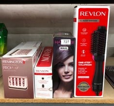 QUANTITY OF HEALTH & BEAUTY ITEMS TO INCLUDE REVLON ONE-STEP STYLE BOOSTER - ROUND BRUSH DRYER & STYLER, ROUND BRUSH- 38 MM (THERMAL BRISTLES, CERAMIC-COATED BARREL, IONIC + CERAMIC TECHNOLOGY) RVDR5