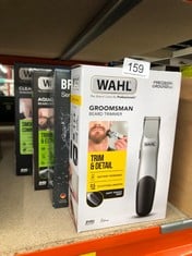 QUANTITY OF HEALTH & BEAUTY ITEMS TO INCLUDE WAHL GROOMSMAN BATTERY HAIR TRIMMER, BEARD TRIMMER FOR MEN, MEN’S HAIR TRIMMER, STUBBLE TRIMMER, MALE GROOMING SET, BATTERY POWERED, STUBBLE TRIMMERS, BEA