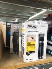 QUANTITY OF HEALTH & BEAUTY ITEMS TO INCLUDE WAHL CORD/CORDLESS HAIR CLIPPER, GIFTS FOR HIM, RECHARGEABLE CORDLESS CLIPPERS, CLIPPER KIT FOR MEN, RINSEABLE BLADES, HOME HAIR CUTTING, CLIPPERS WITH GU