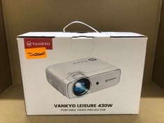 VANKYO LEISURE 430W PORTABLE VIDEO PROJECTOR:: LOCATION - D