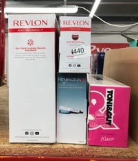 QUANTITY OF HEALTH & BEAUTY ITEMS TO INCLUDE REVLON HAIR TOOLS RVHA6017UK TANGLE FREE HOT AIR STYLER, BLACK: LOCATION - E