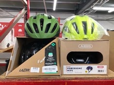 QUANTITY OF SPORTS & EXERCISE ITEMS TO INCLUDE ABUS POWERDOME MIPS ROAD BIKE HELMET - LIGHTWEIGHT BIKE HELMET WITH CLEVER VENTILATION SYSTEM AND IMPACT PROTECTION - MADE IN ITALY - FOR MEN AND WOMEN